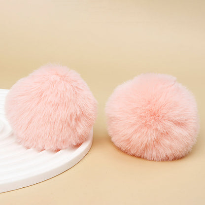 Fashion Multicolored Faux Rabbit Fur Plush Balls