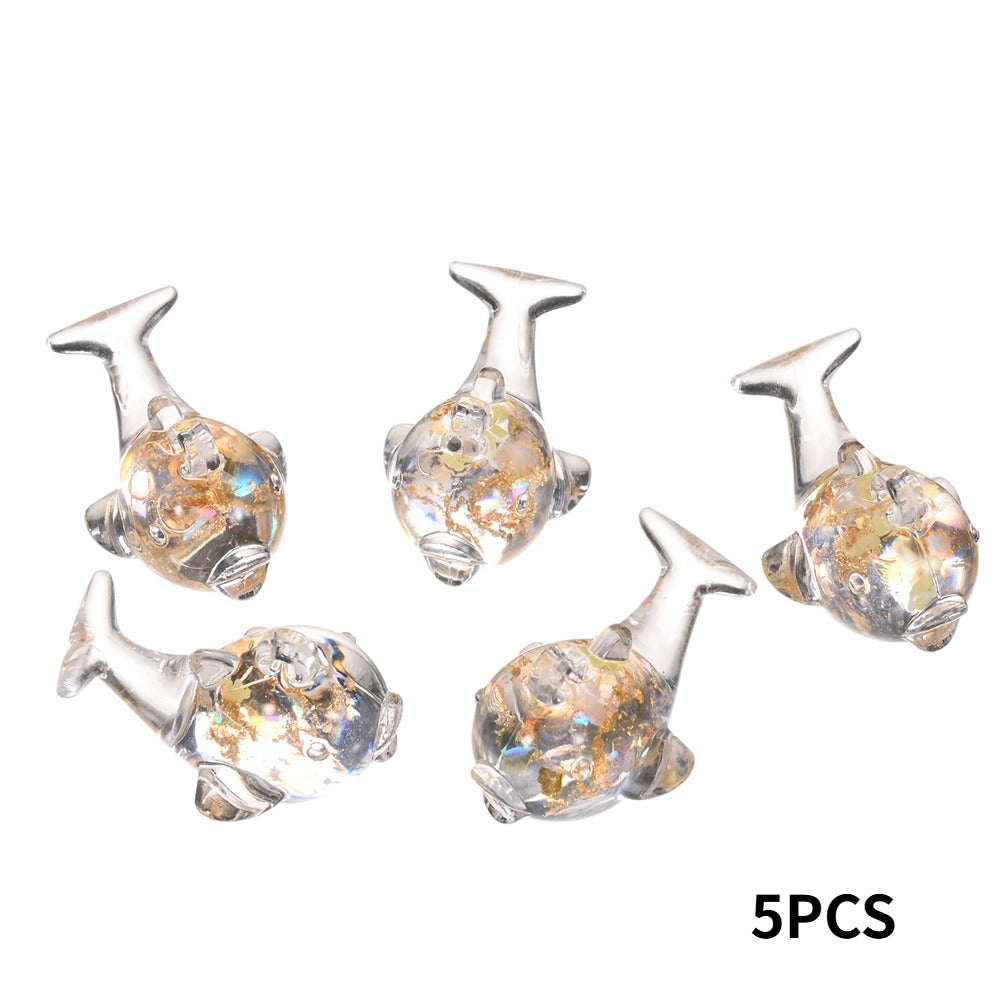 Luminous Resin Pendant Charms