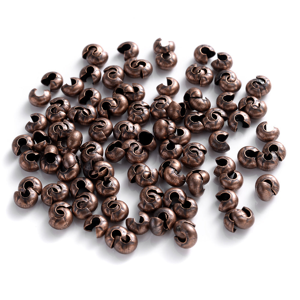 Copper Round Crimp Covers