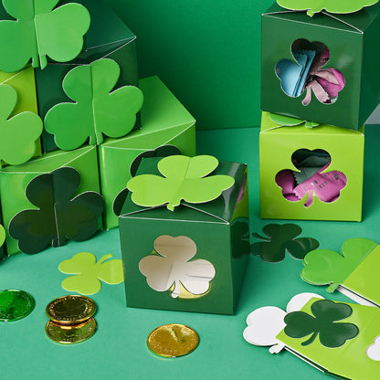 St. Patrick's Day Clover Gift Boxes