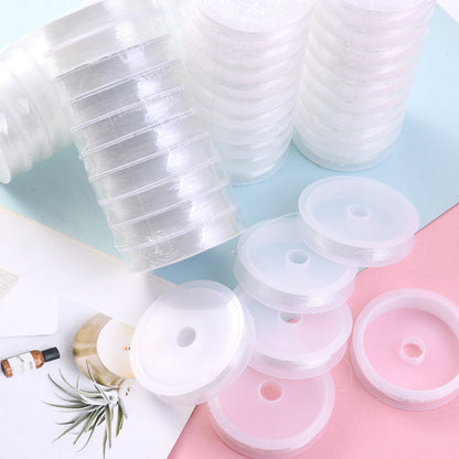 0.4-1.2 mm Clear Crystal Beading Thread