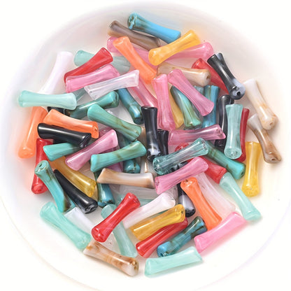 Slub Acrylic Beads