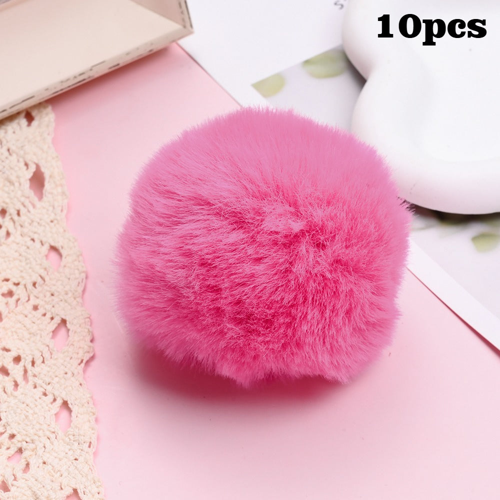 Soft Plush Pom Pom Pendants