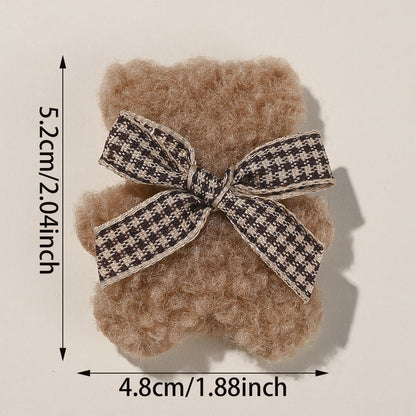 Plush Bear Fabric Decals