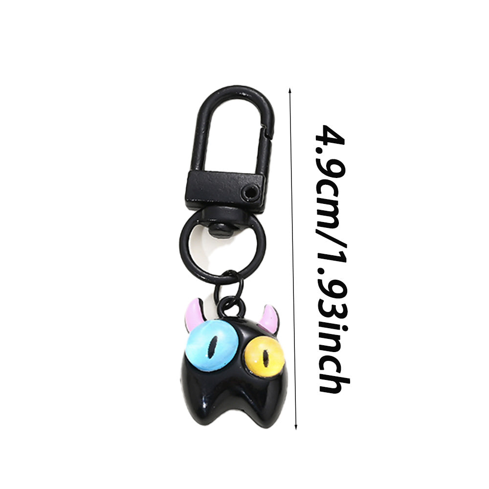 Gothic Black Evil Eye Pendant Charms