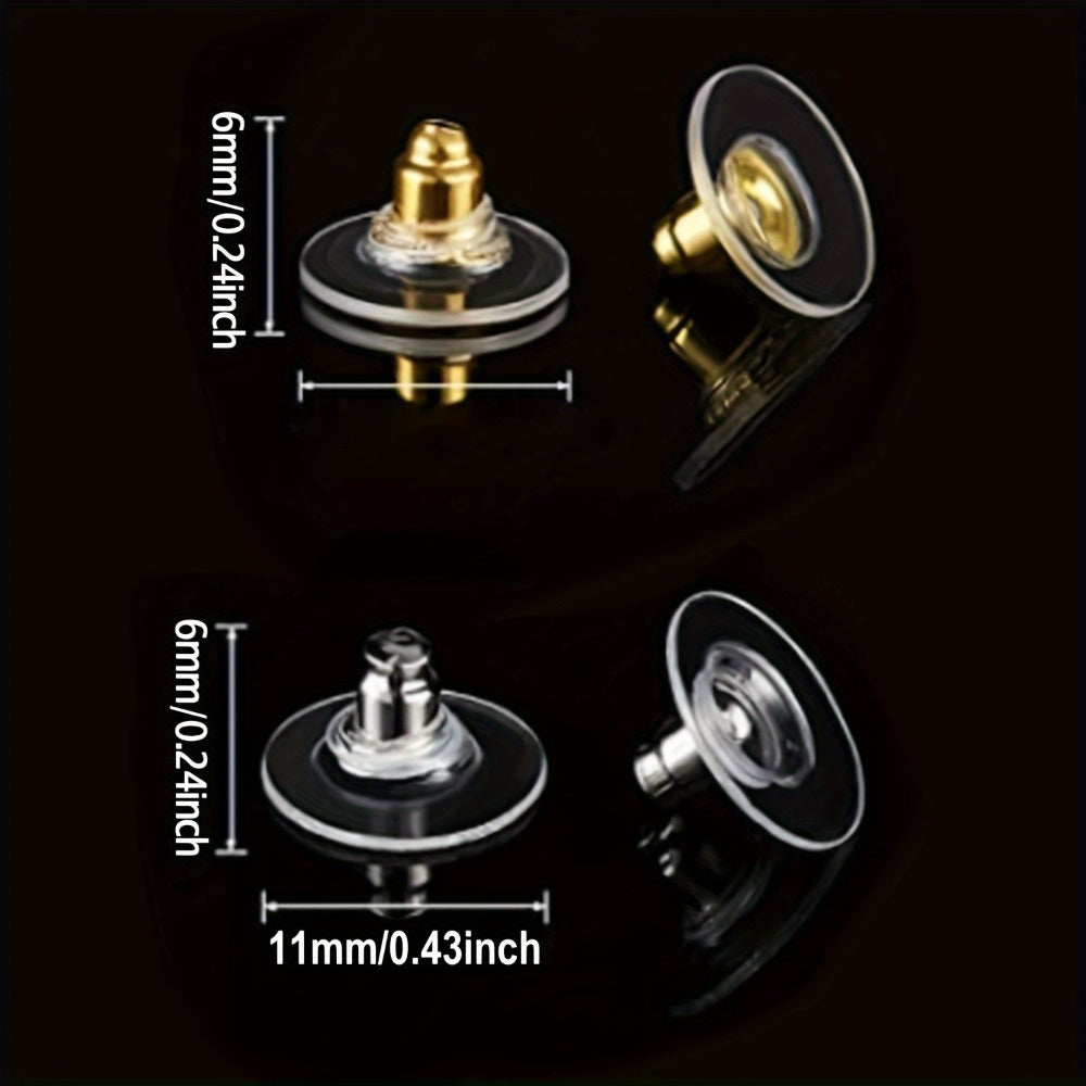 Bullet Clutch Earring Backs with Pads