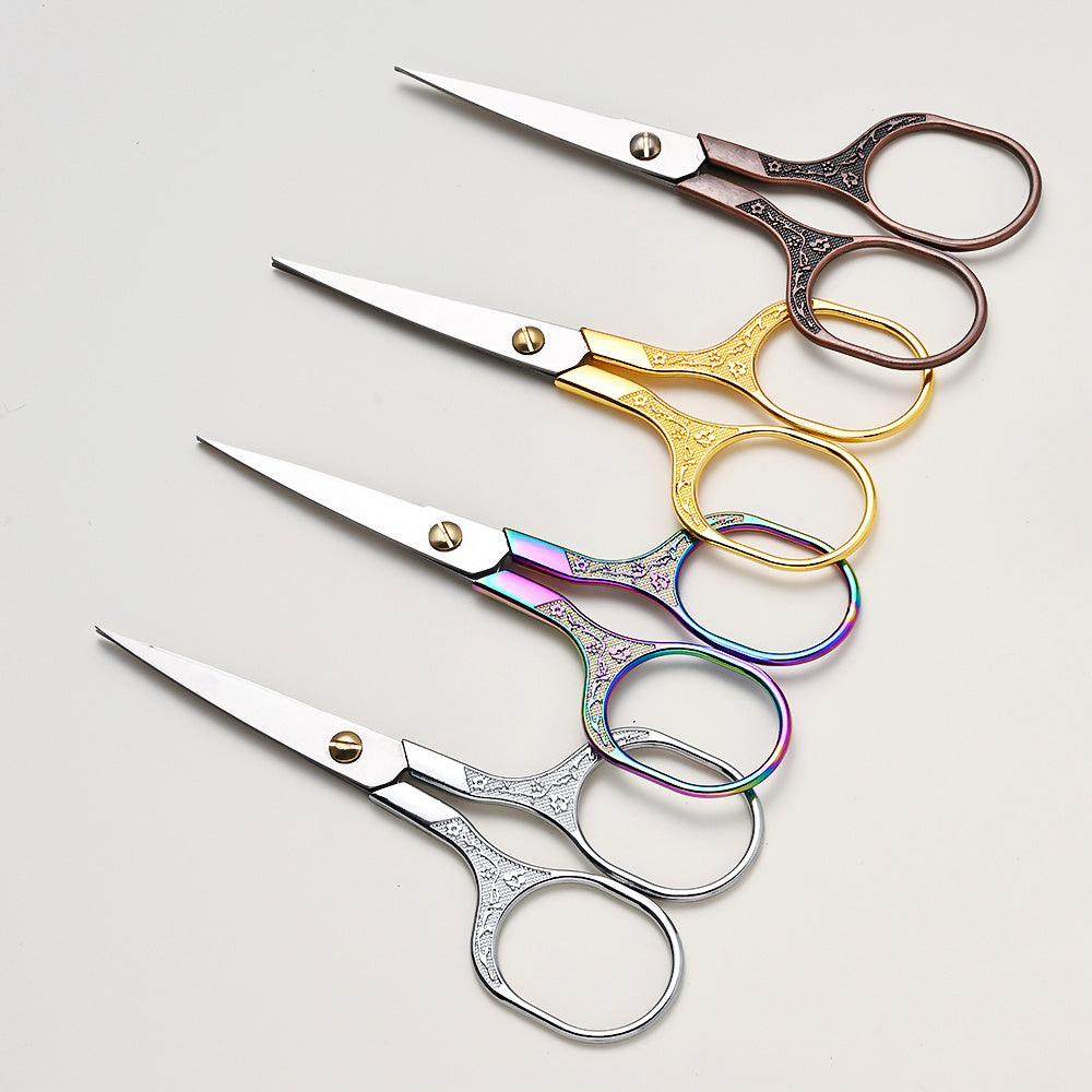 Vintage Plum Zinc Alloy Scissors