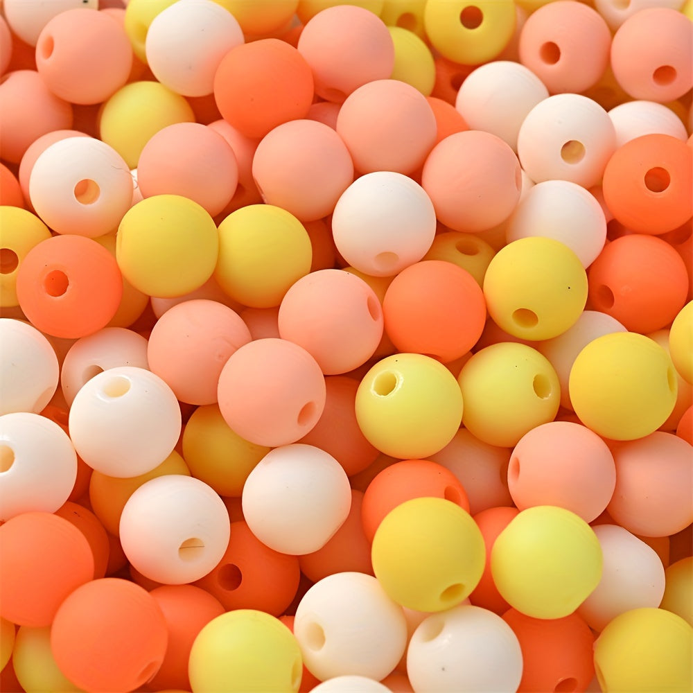 Same Color Series Acrylic Round Beads