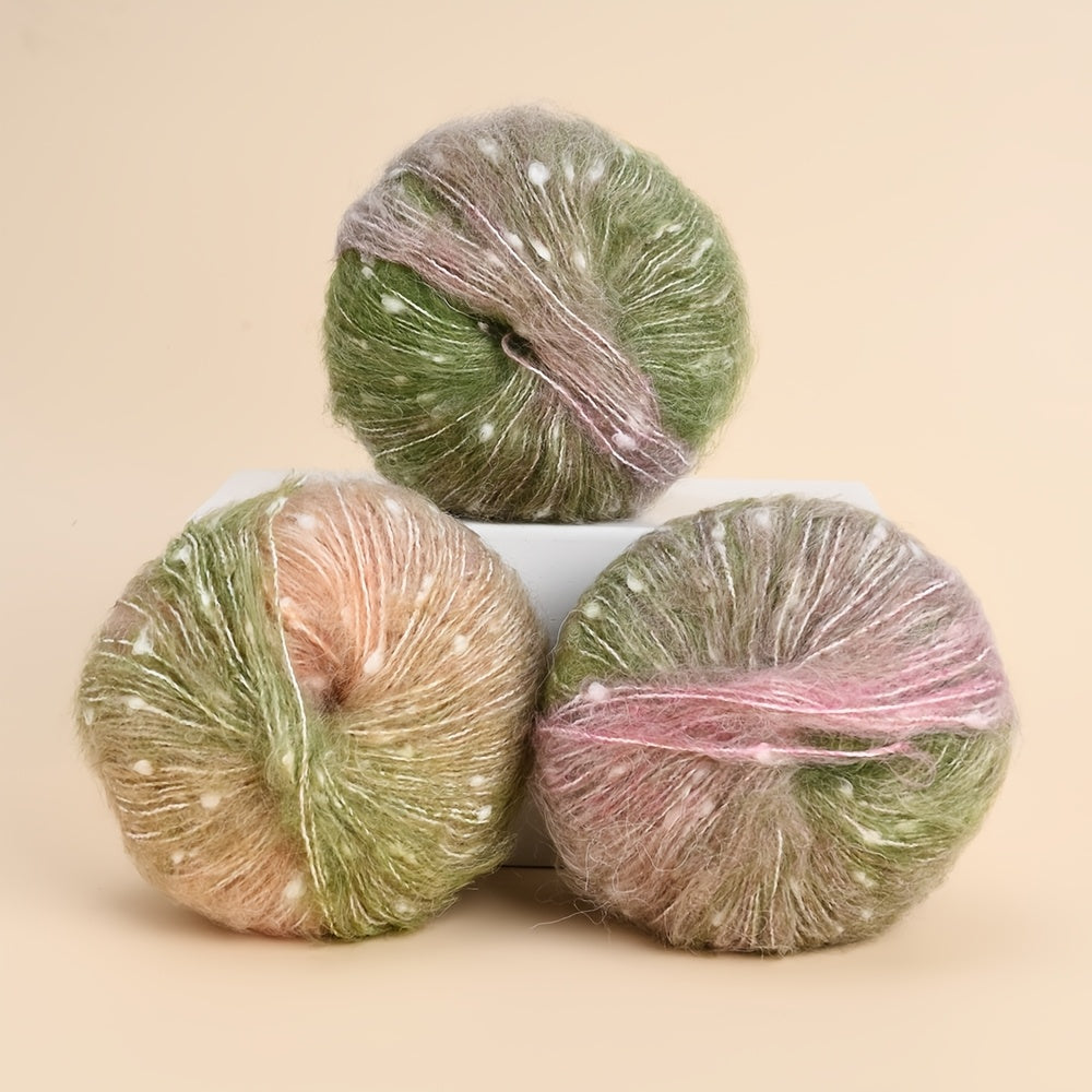 140g Winter Cozy Mohair-Style Yarn Set