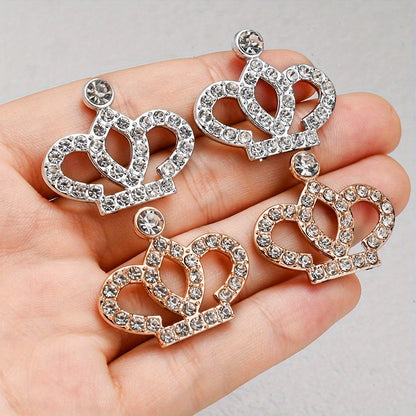 Rhinestone Crown Patches