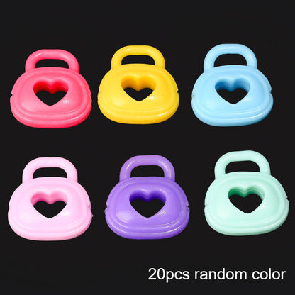 Silicone Love Lock Beads