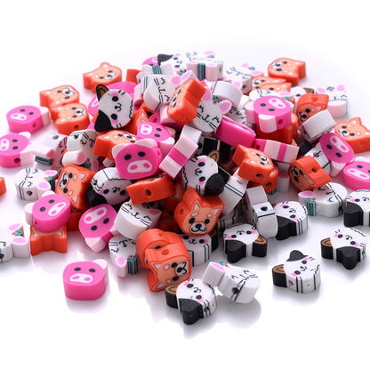 Animal Polymer Clay Beads