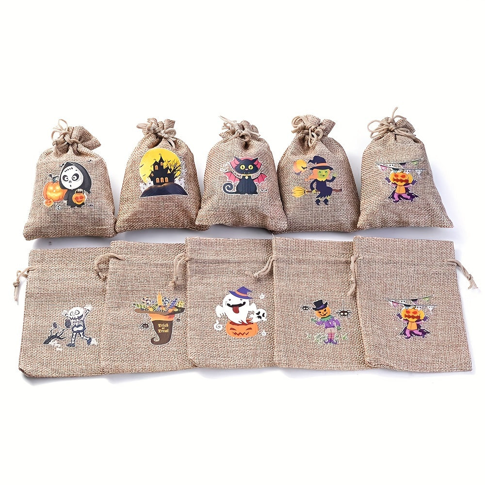 10PCS Halloween Gift & Treat Bags