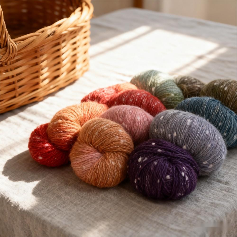 140g Winter Cozy Mohair-Style Yarn Set
