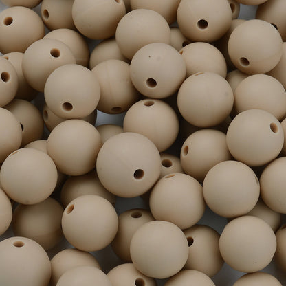 12 mm Round Silicone Beads