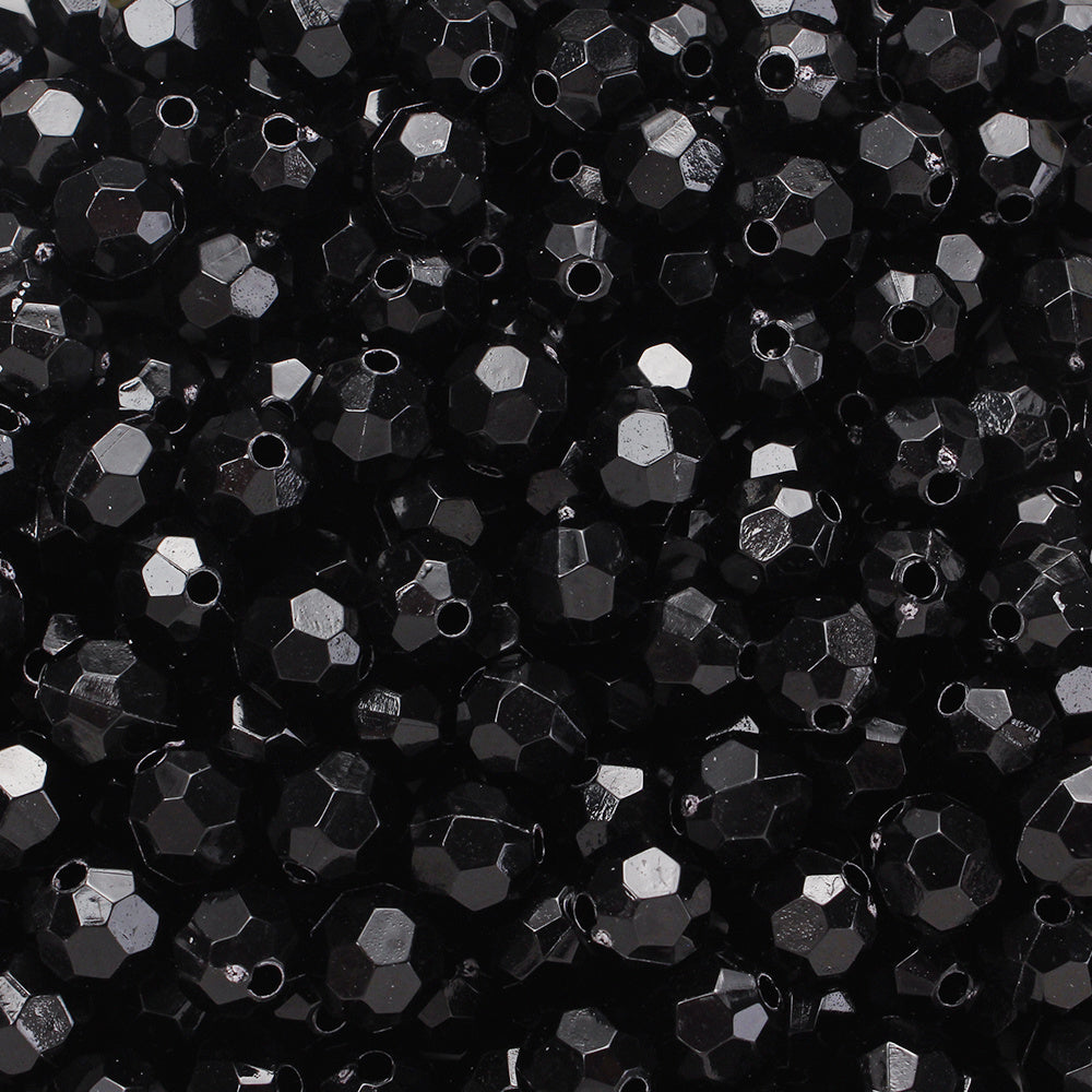 Luminous Multilateral Ball Acrylic Beads