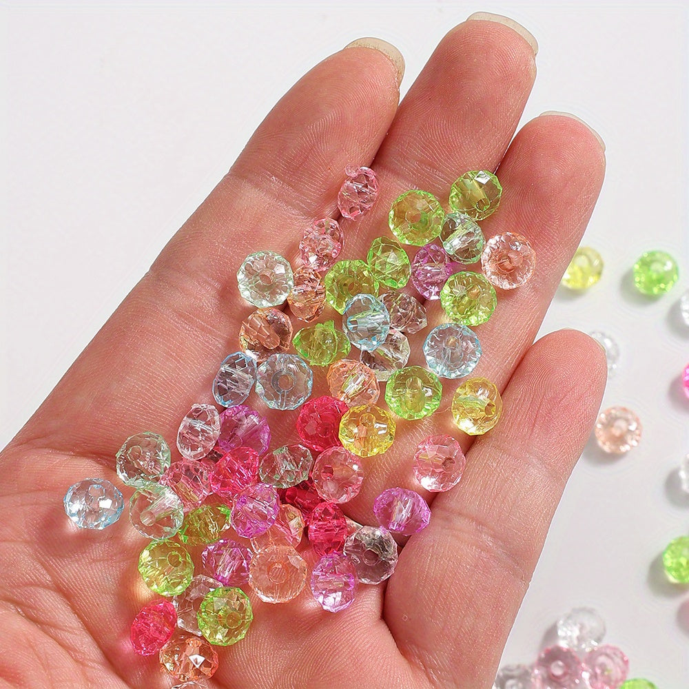 Faceted Acrylic Beads