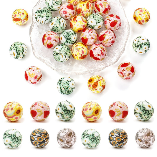 Colorful Silicone Beads for Jewelry Making