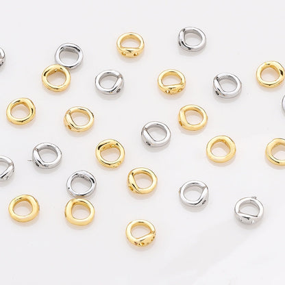 Copper Round Jewelry Clasp Connectors