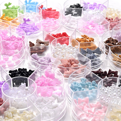 Bow Decorative Beads Set