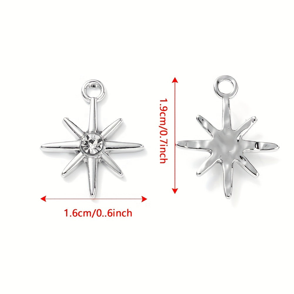 Ramadan Rhinestone Alloy Pendants