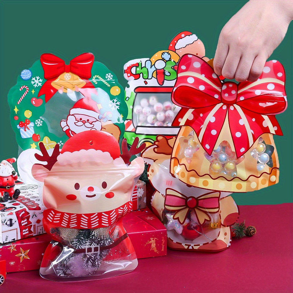 9/10-Piece Random Christmas Gift Bag Set