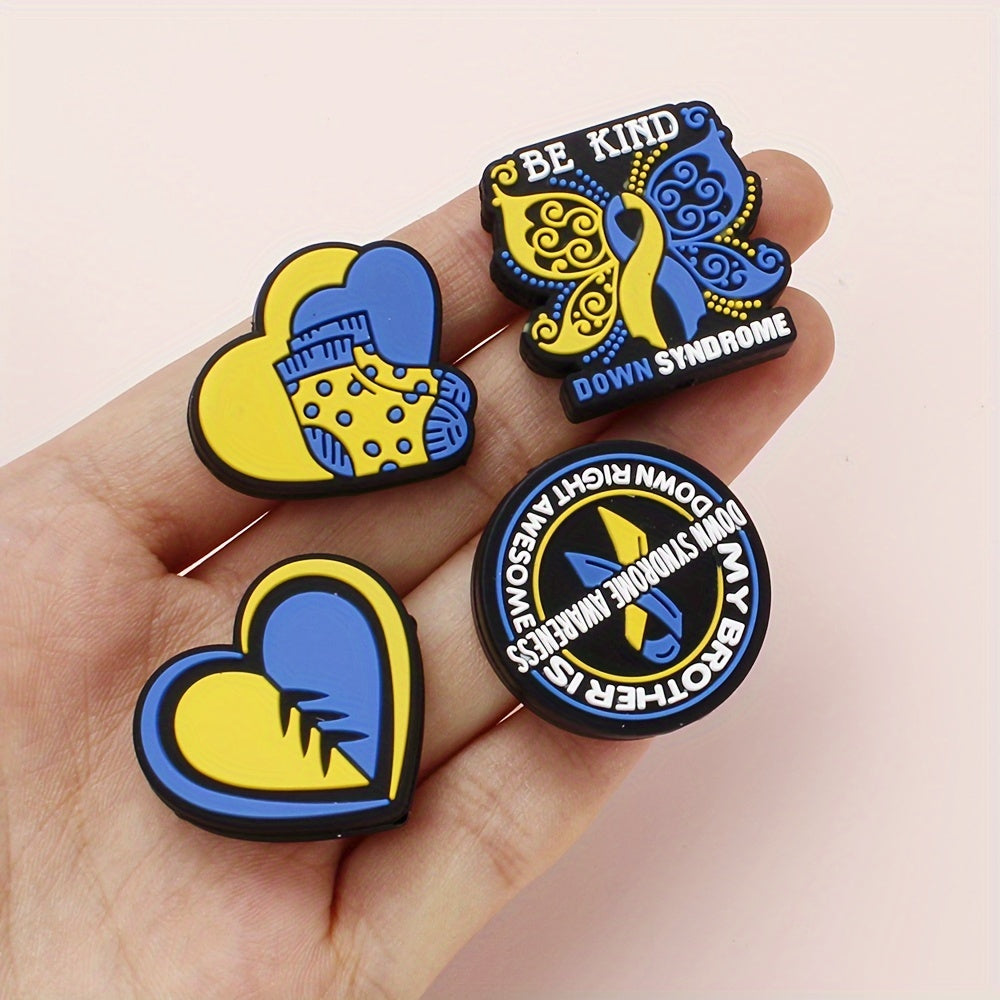 Down Syndrome Awareness Silicone Beads