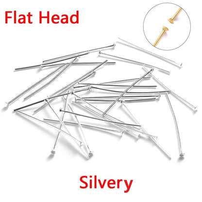 Metal Flat Head Pins