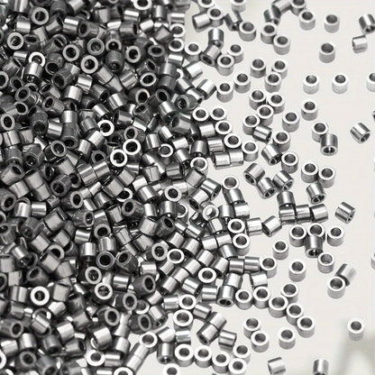 Antique Metal Plated Rice Beads