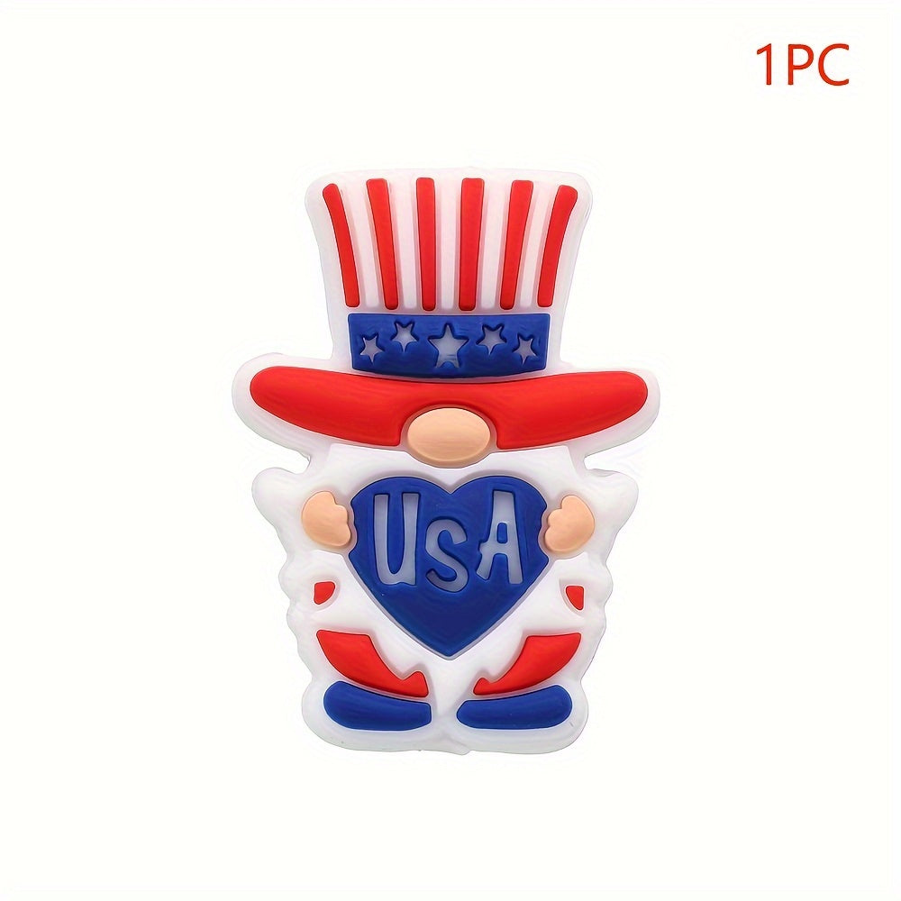 Patriotic Silicone Beads Independence Day Kit