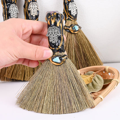 Crystal Broom Pendant