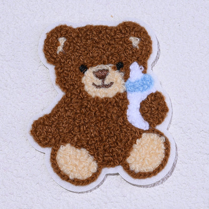 Bear Embroidery Patch