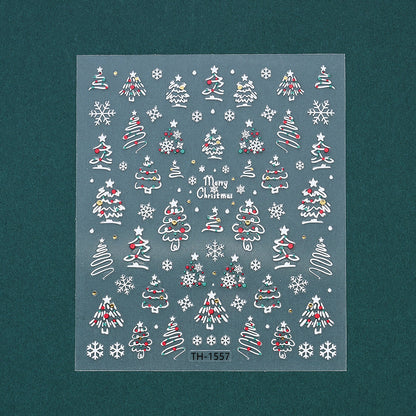 Christmas Nail Art Stickers