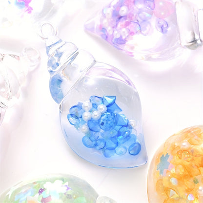Luminous Transparent Resin Pendants