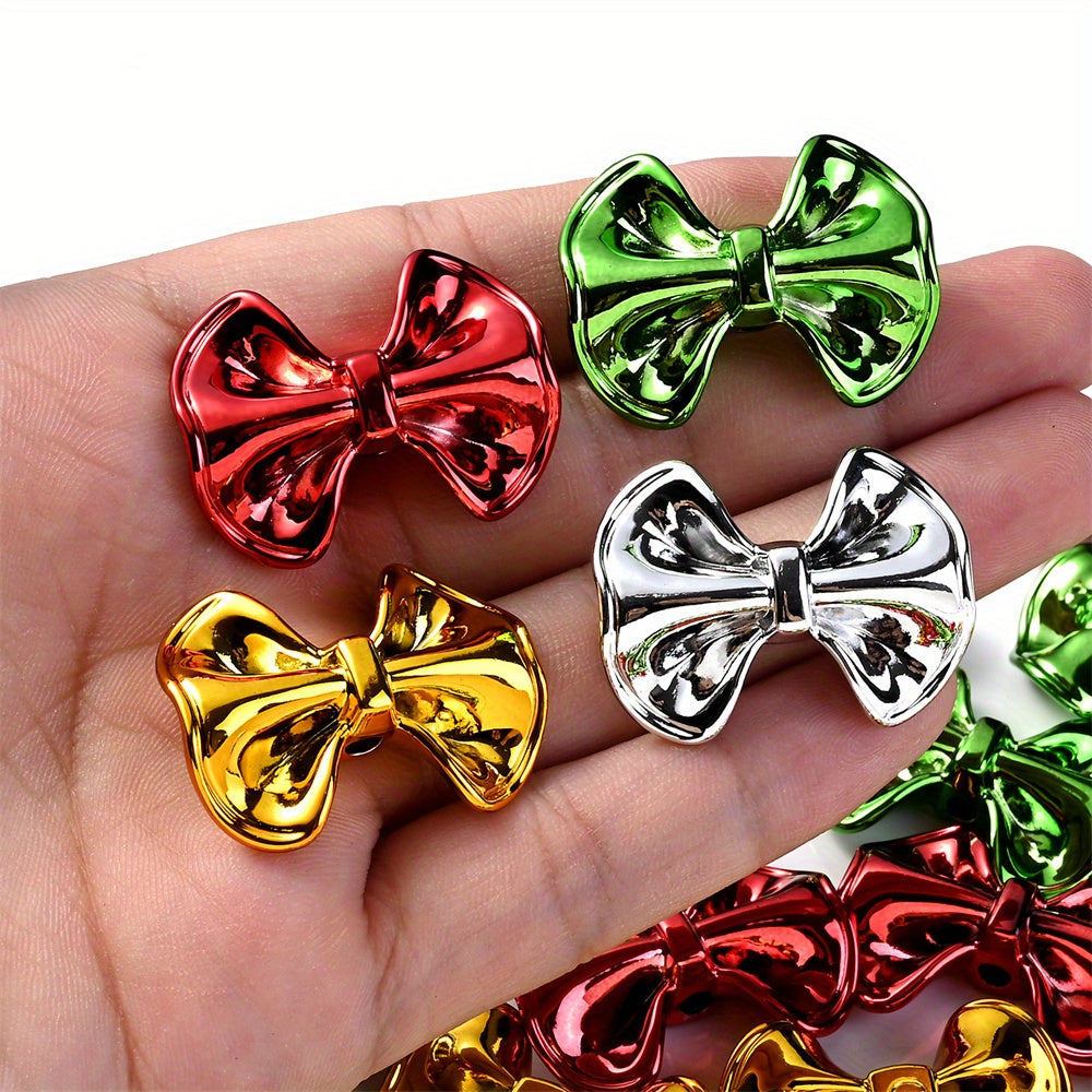 Acrylic Bow Beads