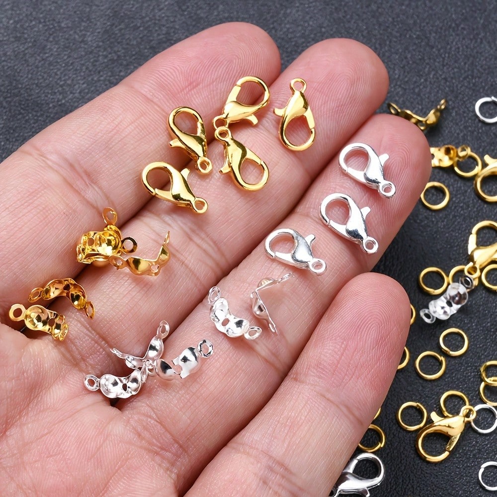 Alloy Lobster Clasp Connector Set