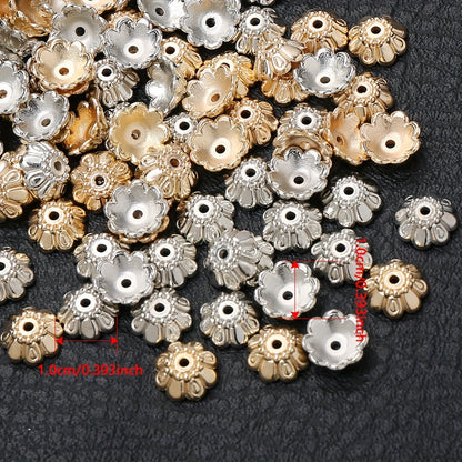 Tulip Pattern Plastic Beads