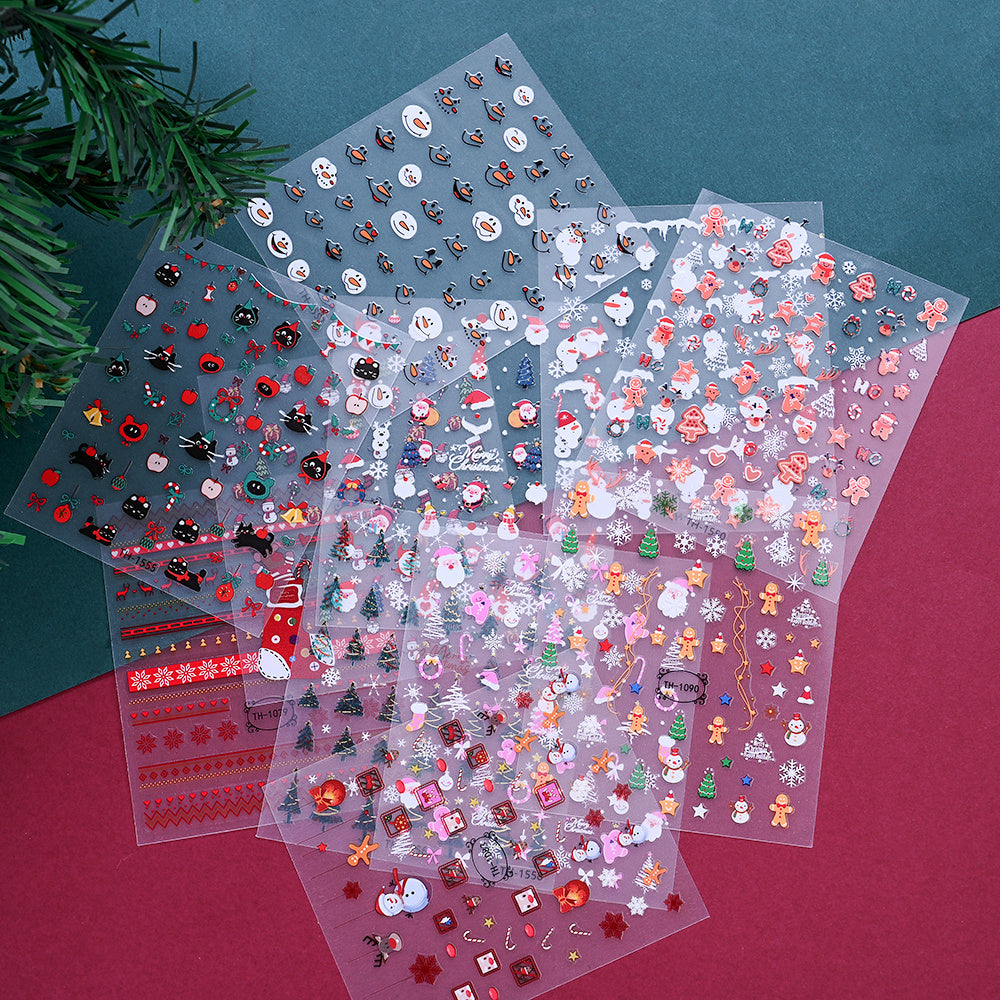 Christmas Nail Art Stickers