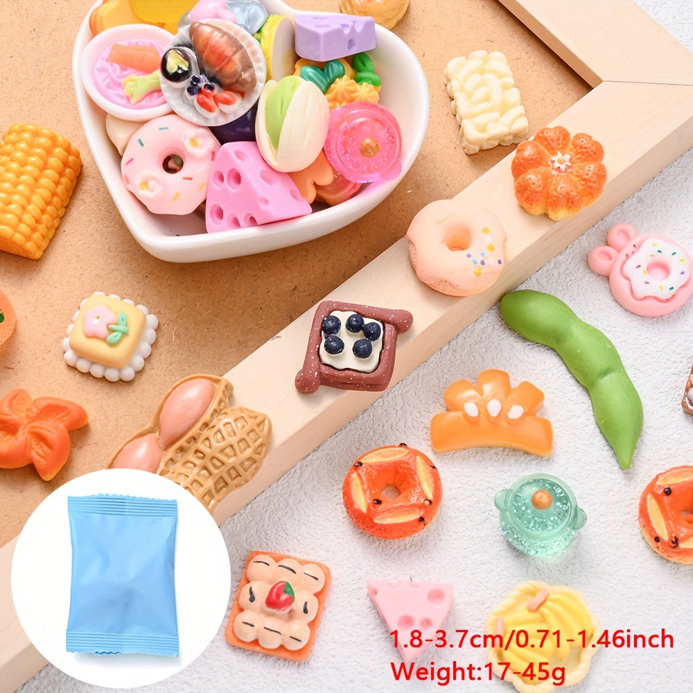 10PCS Blind Bag Mini Micro Landscape Resin Ornament Set