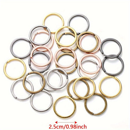 Flat Round Ring Keychain Buckles