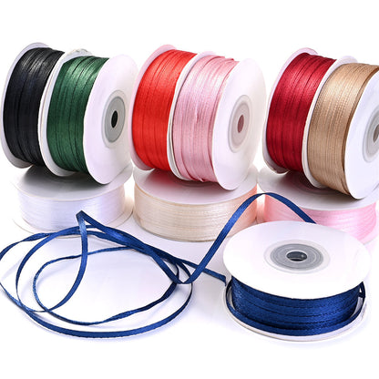 1 Roll 100 Yards 3mm Soft Ribbon for DIY Crafts