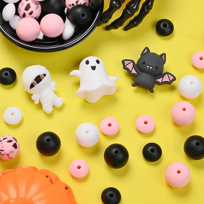 Halloween 3D Silicone Bead Set