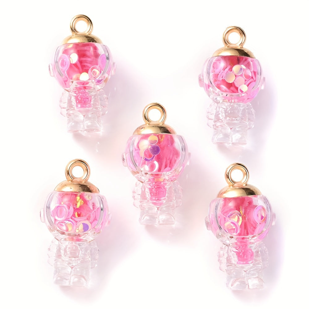 Astronaut AB Glass Ball Pendants