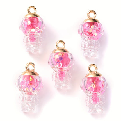 Astronaut AB Glass Ball Pendants