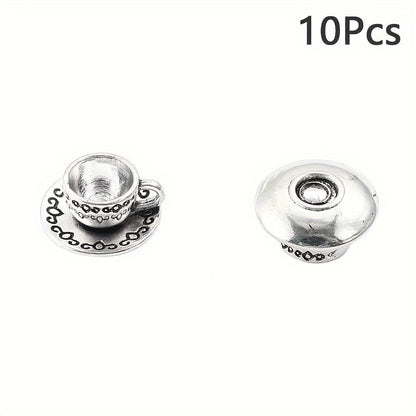Mini Tea Set Alloy Charms