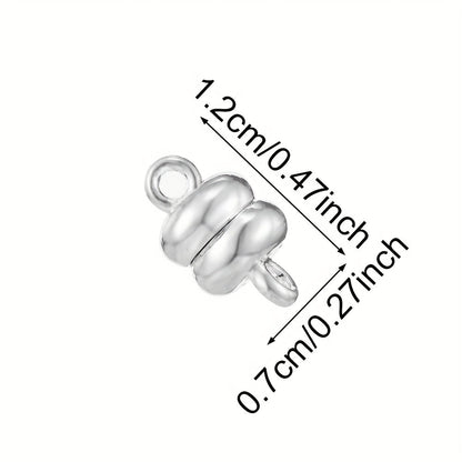 Flat Round Magnetic Jewelry Clasps