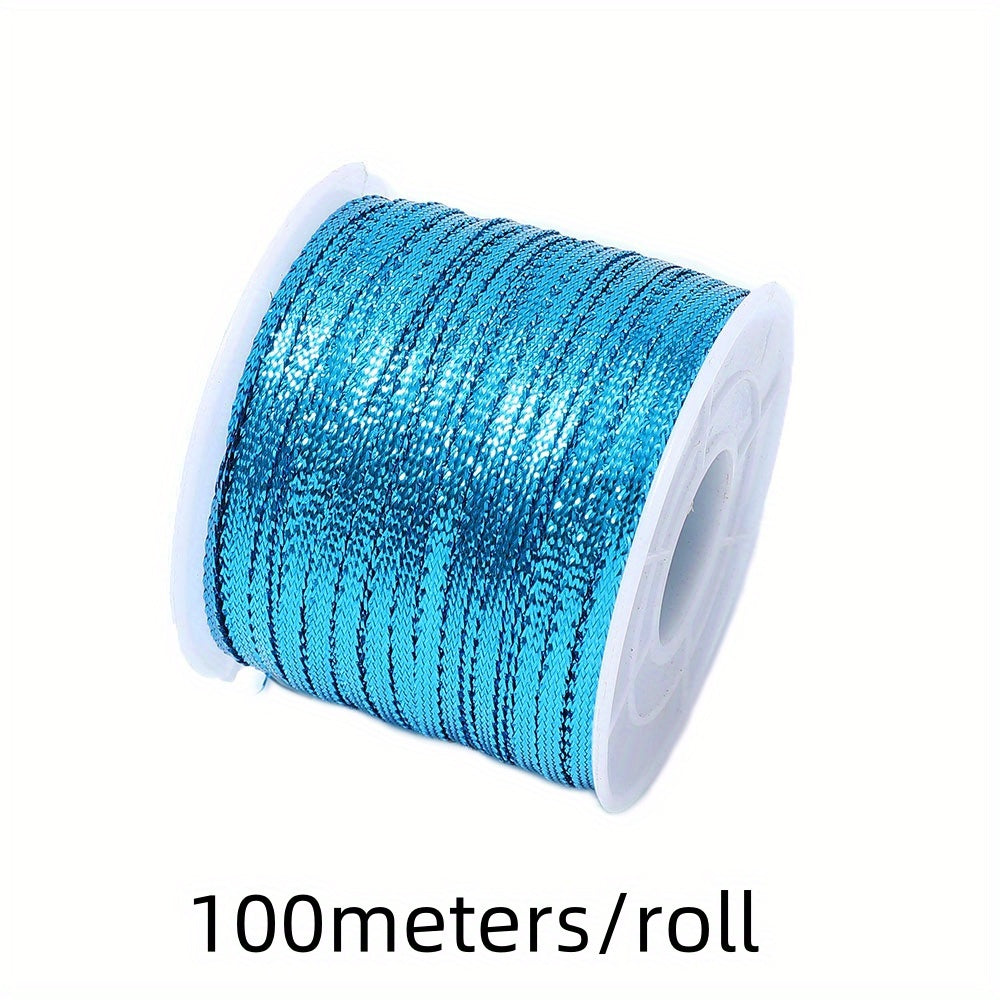 100 m/Roll 3 mm Christmas Ribbon Cord