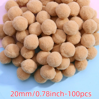 Rainbow Pom Pom Balls