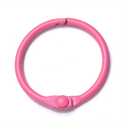 Colorful Alloy O-Ring Spring Clasps
