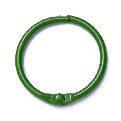 Colorful Alloy O-Ring Spring Clasps